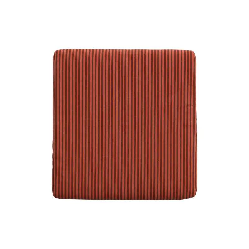 Prix Cassé Coussin Coussin pour chaise TYPE Rayé orange marronHAY