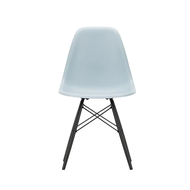 Dining Chair EAMES PLASTIC CHAIR DSW Black maple Bluish grey REVITRA Meilleur Prix
