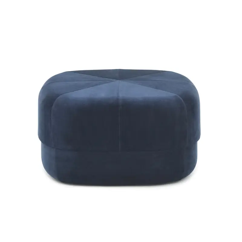 Affaire À Saisir Pouf CIRCUS Large Velours bleu foncéNORMANN COPENHAGEN