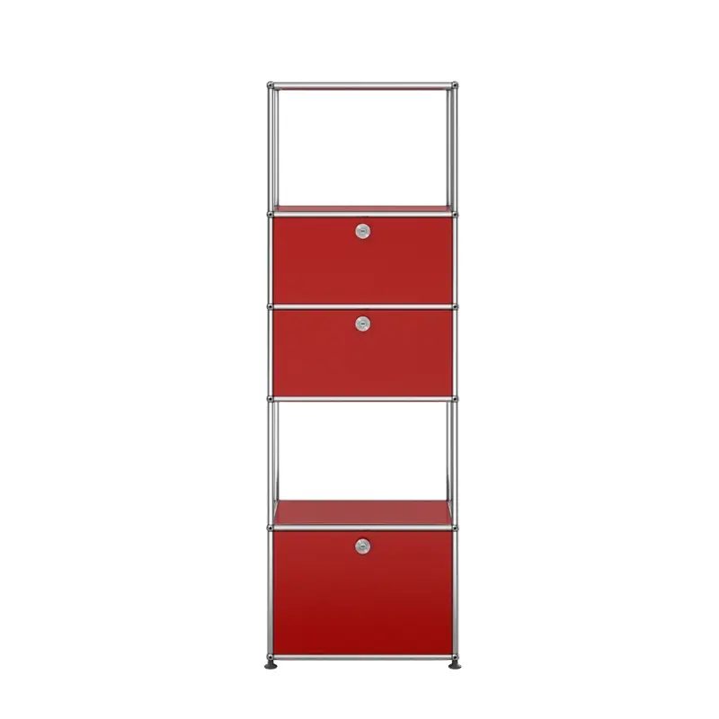 Storage Unit USM HALLER M52 Ruby Red USMUSM HALLER Commander Vite