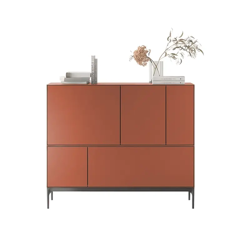 Petit Prix Meuble de rangement Buffet LAUKI 01 L 128 BrickTREKU