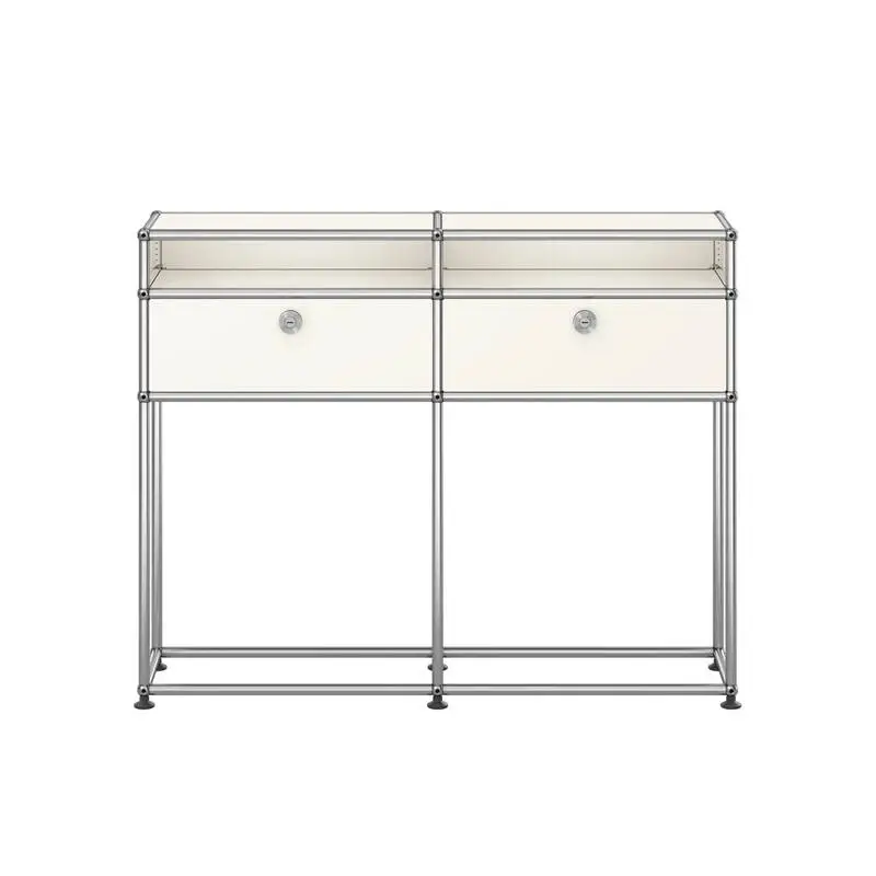 Dernière Chance Console table USM HALLER M51 Pure whiteUSM HALLER