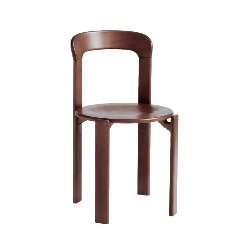 Soldes Dining Chair REY Brown umberHAY