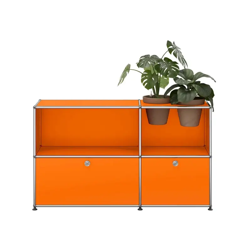 Storage Unit USM HALLER M57 Pure OrangeUSM HALLER Commander Maintenant