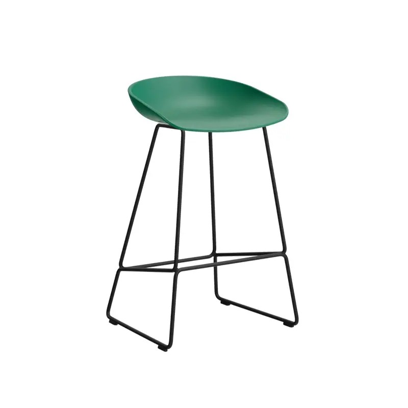 Nouvel Arrivage Bar Stool ABOUT A STOOL AAS 38 H65 Teal greenHAY