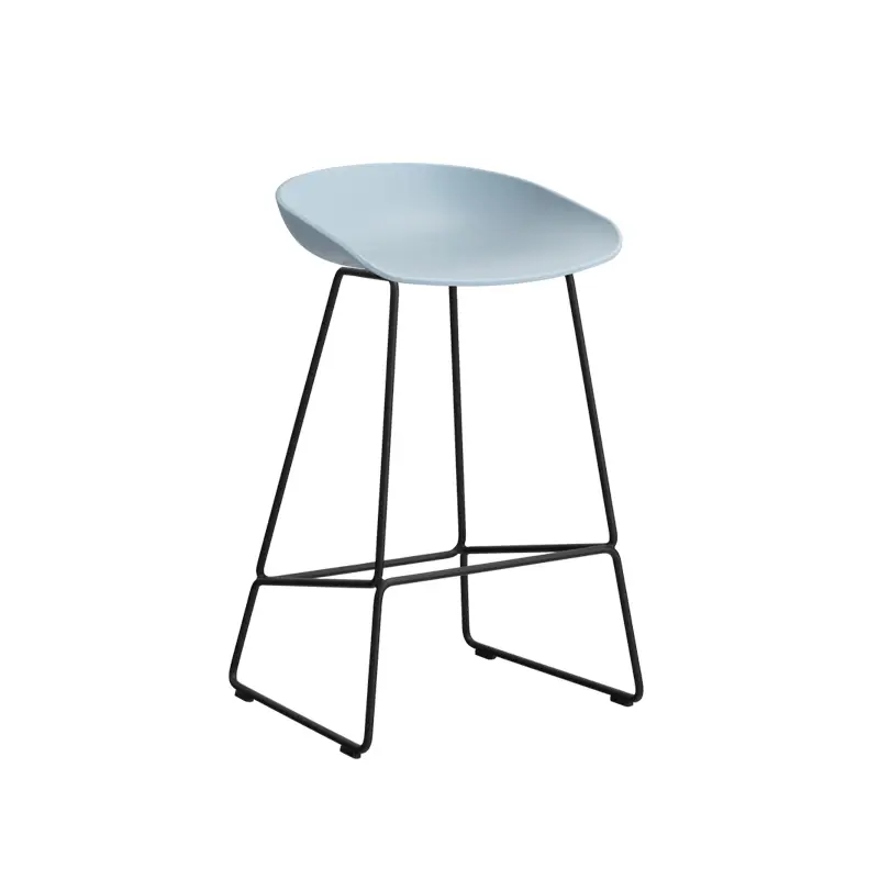 Top Vente Tabouret haut ABOUT A STOOL AAS 38 H65 Slate blueHAY