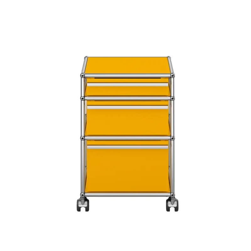 Meuble de rangement USM HALLER M63 Jaune orUSM HALLER Promotion Saisonnière
