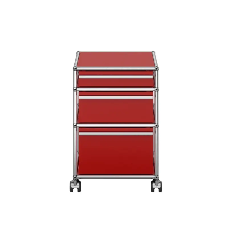Acheter En Ligne Storage Unit USM HALLER M63 Ruby RedUSM HALLER