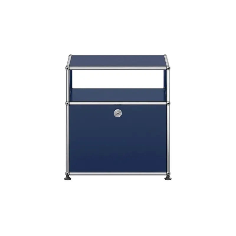 Meuble de rangement USM HALLER M55 Bleu acierUSM HALLER Promotion Saisonnière