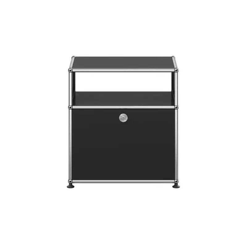 Meilleure Vente Storage Unit USM HALLER M55 Graphite BlackUSM HALLER