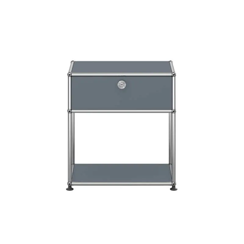 Haute Qualité Meuble de rangement USM HALLER M54 Gris moyenUSM HALLER