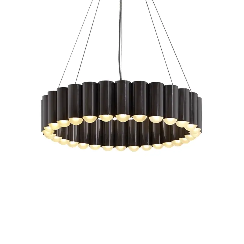 Offre Limitée Pendant Light CAROUSEL Polished gunmetalLEE BROOM