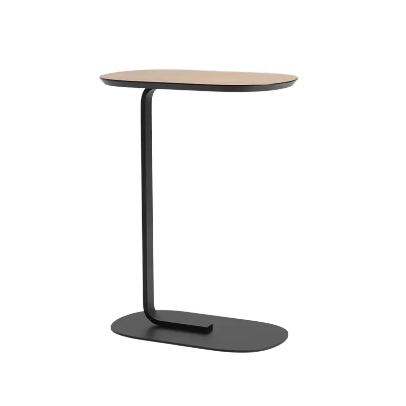 Table d'appoint guéridon RELATE H 73 Chêne/ noirMUUTO Expédition Rapide