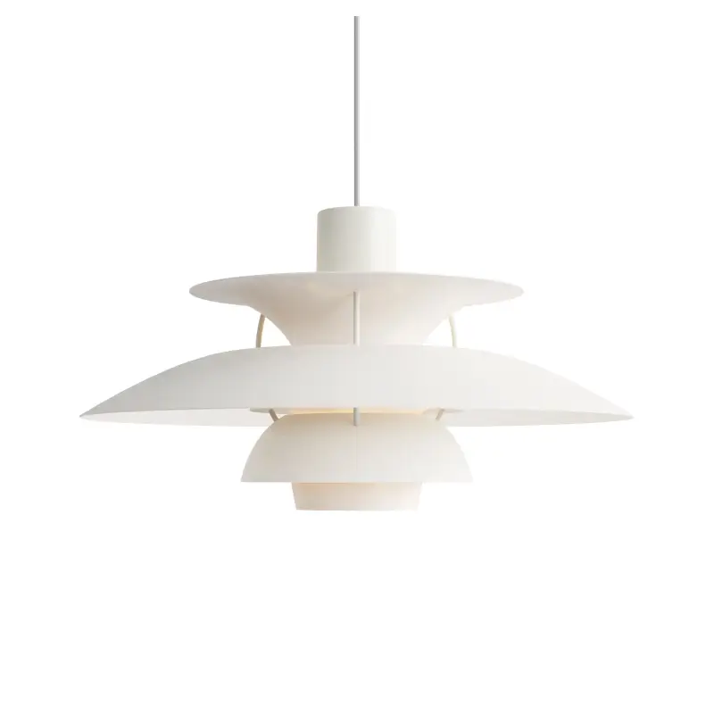 Suspension PH 5 Monochrome blancLOUIS POULSEN Marque
