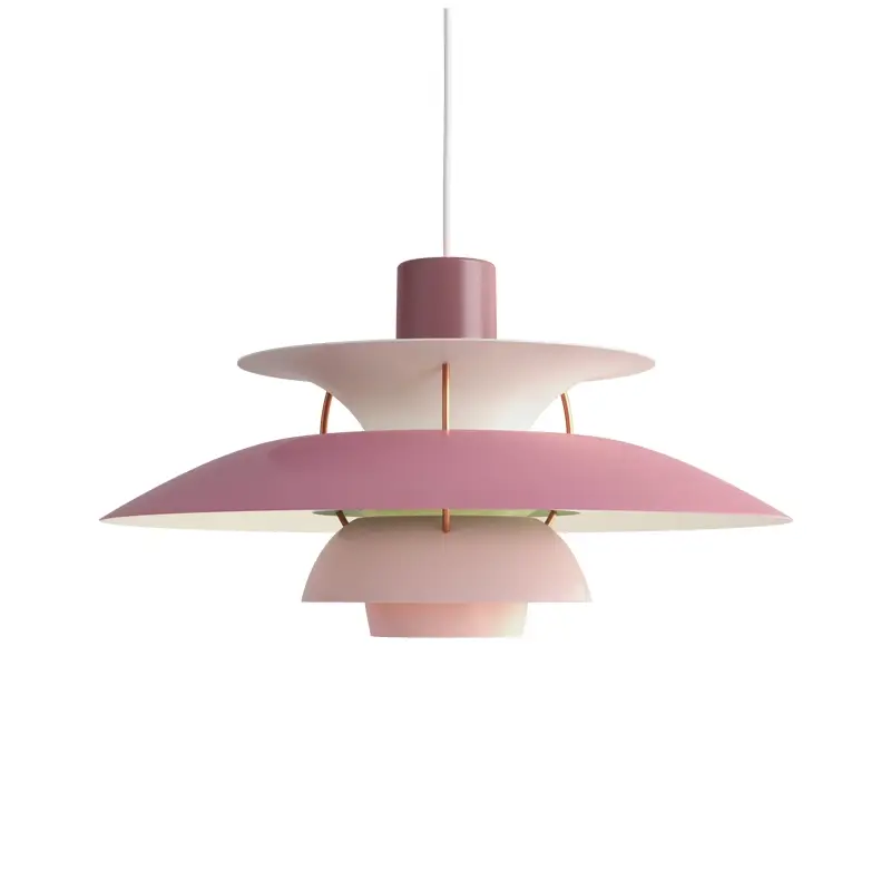 Haute Qualité Pendant Light PH 5 Nuances de roseLOUIS POULSEN