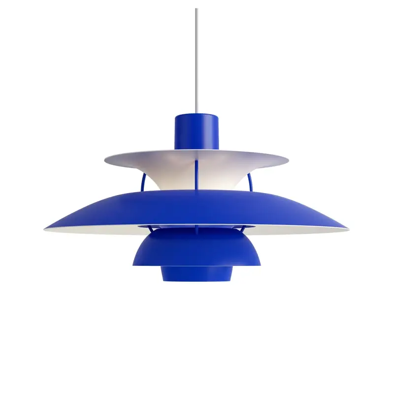 Suspension PH 5 Monochrome bleuLOUIS POULSEN Soldes