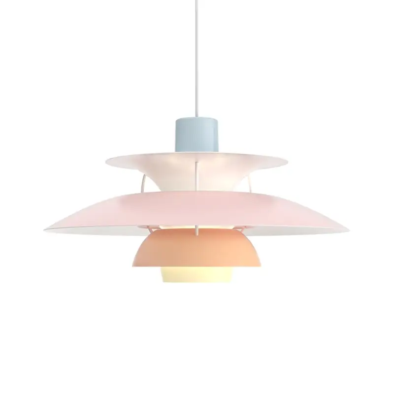 Must-Have Pendant Light PH 5 Pastel blue pink peachLOUIS POULSEN