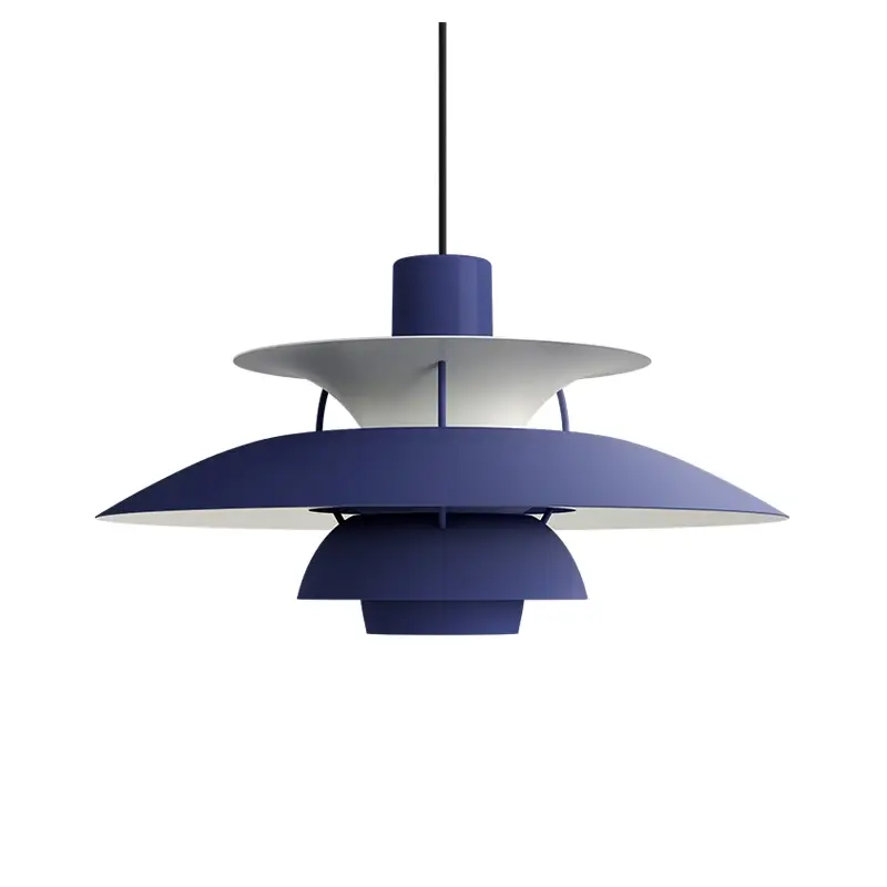 Acheter En Ligne Pendant Light PH 5 Monochrome Dusty IndigoLOUIS POULSEN