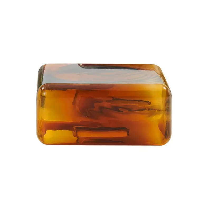 Meilleur Choix Coffee Table LOKUM 55×55 AmberACERBIS