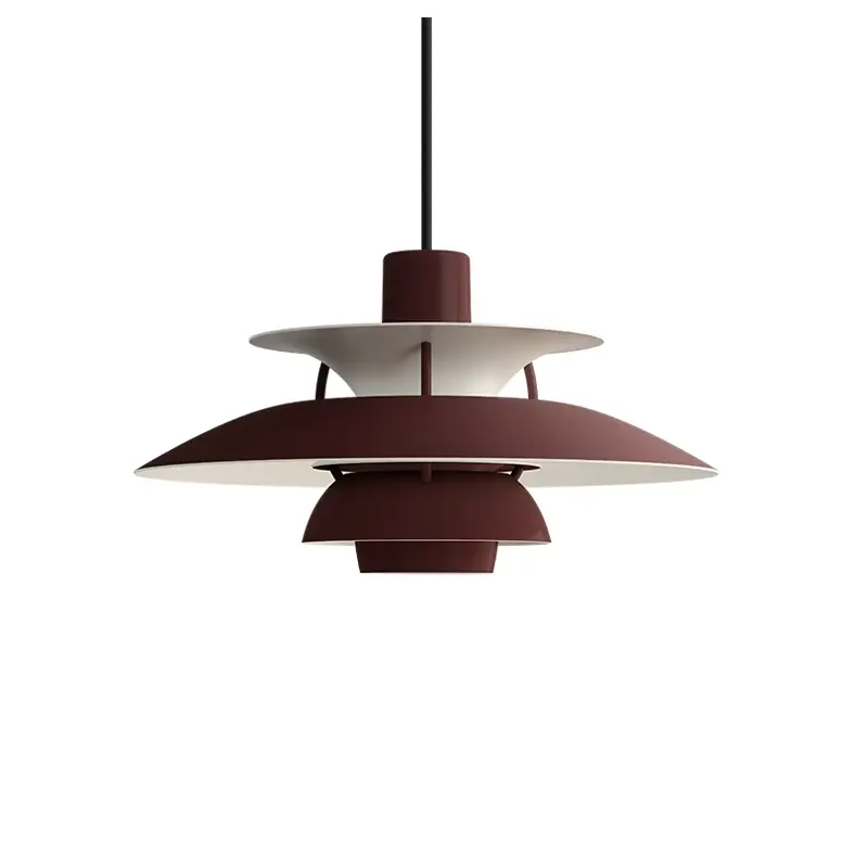 Super Prix Suspension PH 5 MINI Monochrome BurgundyLOUIS POULSEN