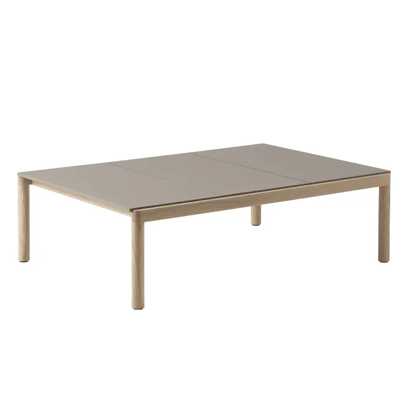 Promotion Saisonnière Coffee Table COUPLE 120x84 Taupe / OakMUUTO