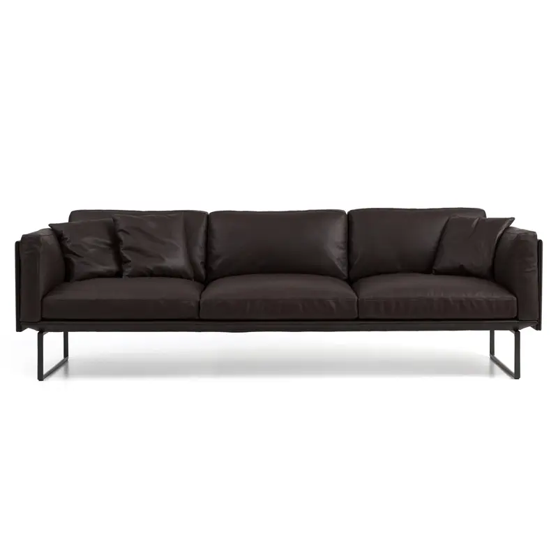 Prix Promo Canapé 202 8 3 places Marron foncéCASSINA
