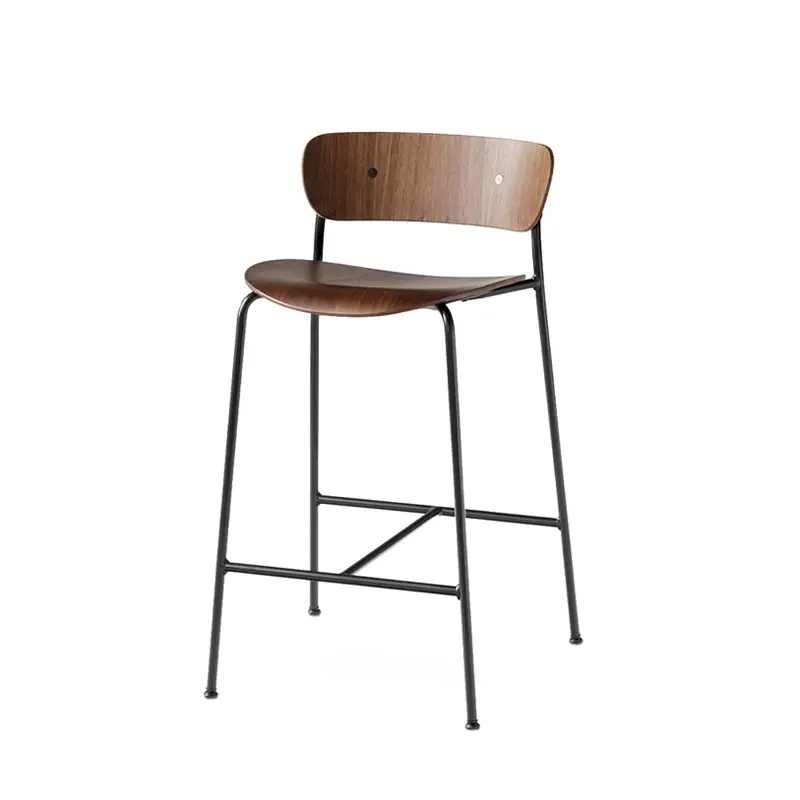 Petit Prix Bar Stool PAVILION AV7 WalnutAND TRADITION