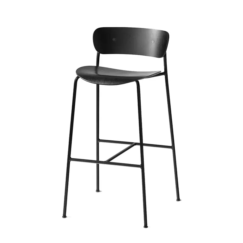 Tabouret haut PAVILION AV9 NoirAND TRADITION Soldes