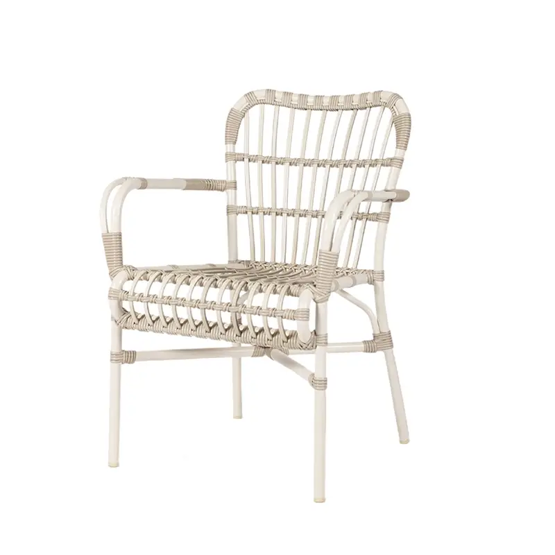 Chaise extérieure Petit fauteuil LUCY Blanc casséVINCENT SHEPPARD Bon Marché