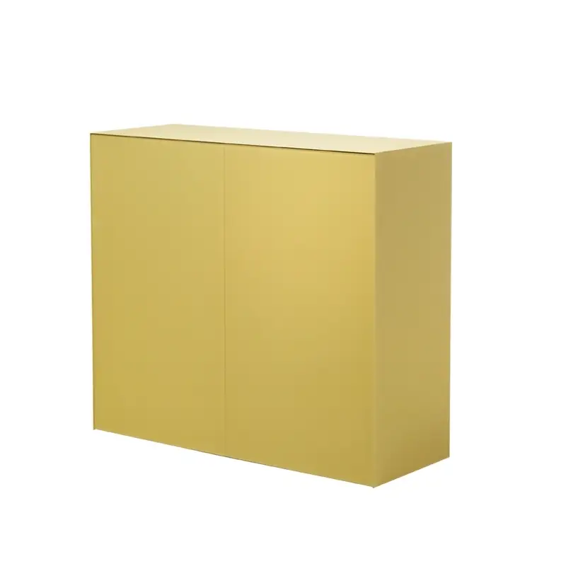 Meuble de rangement MAGIC BOX 2 portes JauneGLAS ITALIA Pas Cher