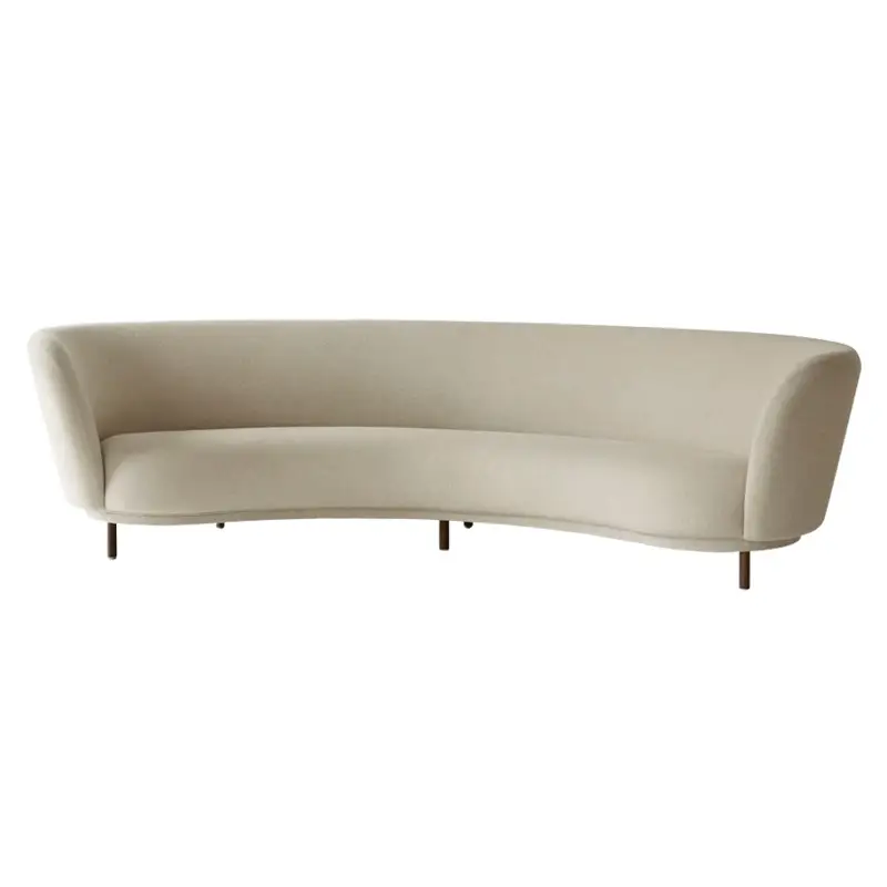 Paiement Sécurisé Sofa DANDY 4 seater Beige 200MASSPRODUCTIONS