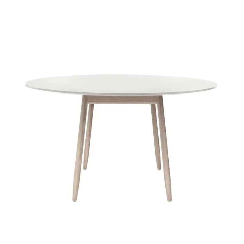 Meilleure Vente Dining Table ICHA Ø 125 Mushroom/ bleached beechMASSPRODUCTIONS