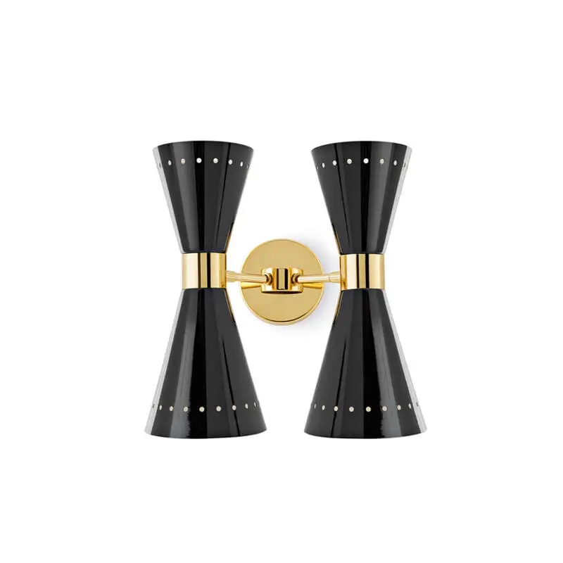 Paiement Sécurisé Wall light MEGAFONO double BlackSTILNOVO