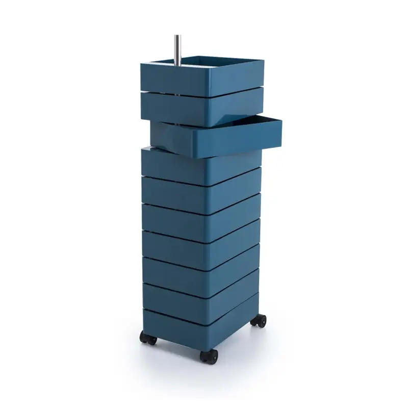 Prix Promo Storage Unit 360° 10 drawers BlueMAGIS