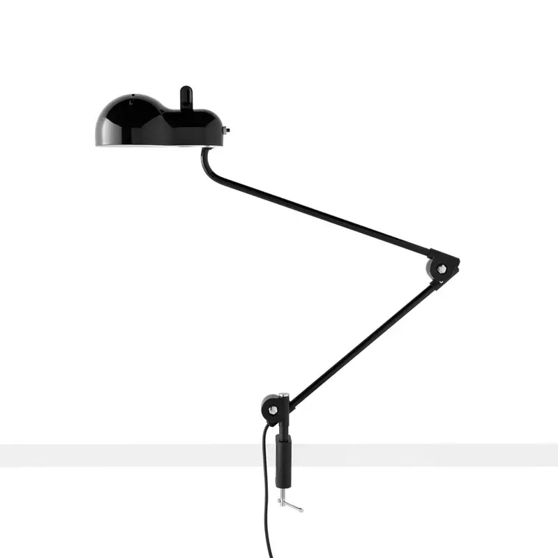 Dernière Chance Lampe de bureau TOPO à pince NoirSTILNOVO