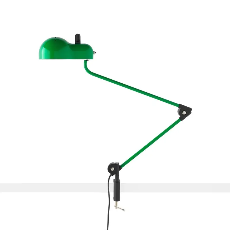 Lampe de bureau TOPO à pince VertSTILNOVO Offre Spéciale