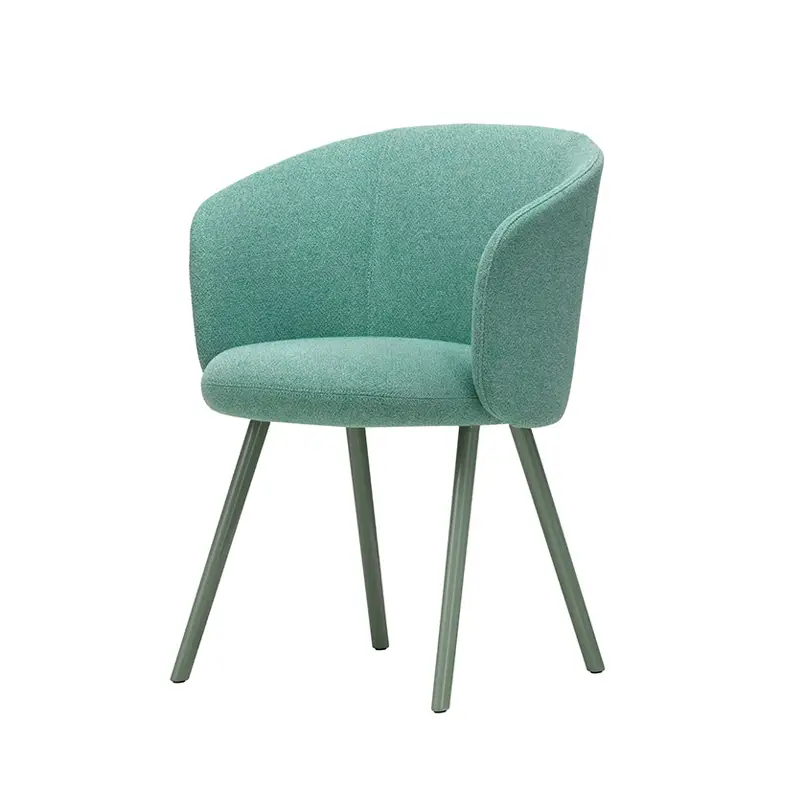 Acheter Direct Dining Chair MIKADO Dumet 27 aluminium feet blue green/ mintVITRA