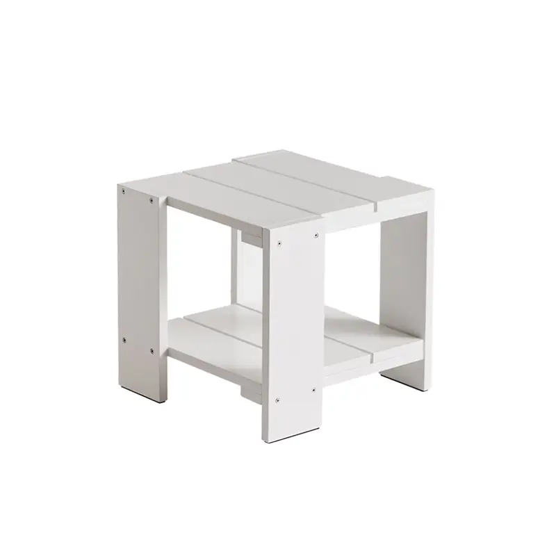 Table basse extérieure Table d'appoint CRATE BlancHAY Soldes