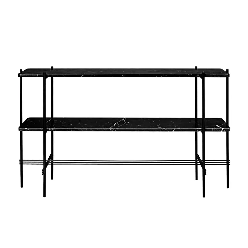 Console table TS H 72 Black Marquina marbleGUBI Commander Maintenant