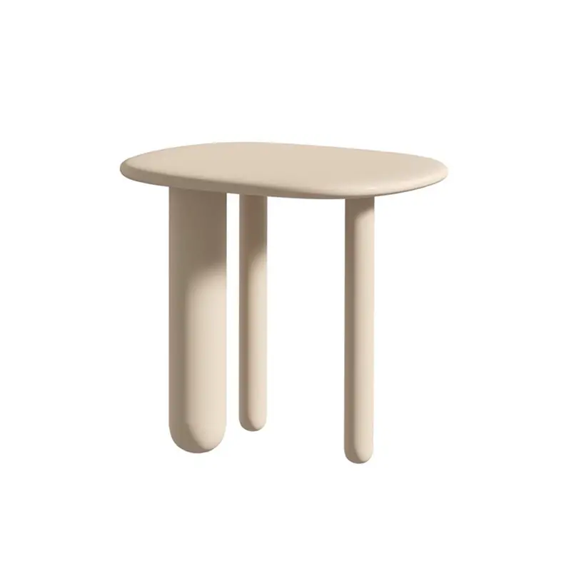 Dernière Chance Table d'appoint guéridon TOTTORI L 54 CrèmeDRIADE