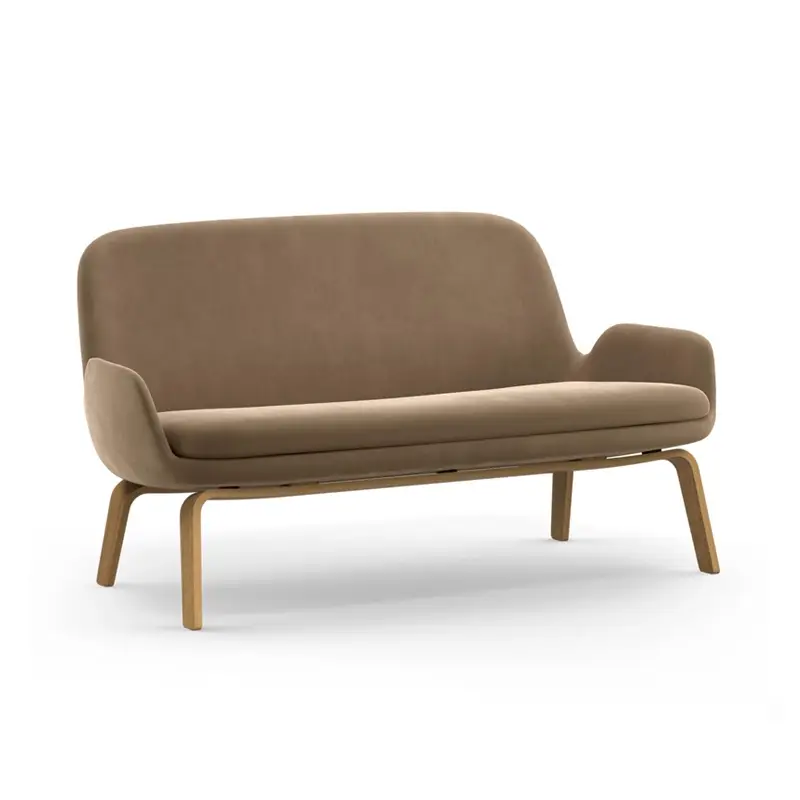 Canapé ERA SOFA pieds bois City Velvet 77NORMANN COPENHAGEN Must-Have