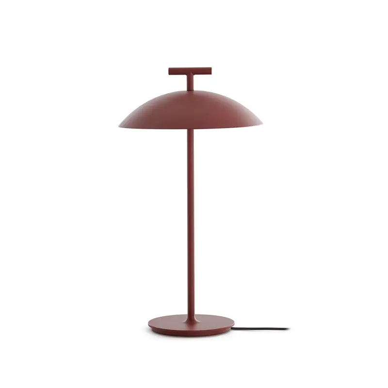 Prix Promo Lampe à poser Mini GEEN-A Rouge briqueKARTELL