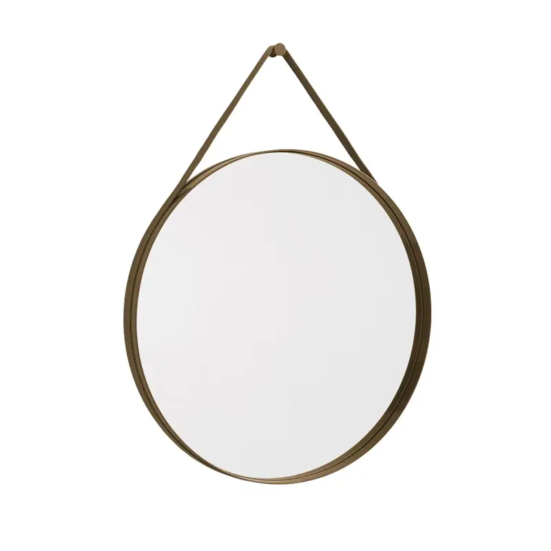 Mirror Mirror STRAP NO 2 Ø 70 Light brownHAY Retour Gratuit