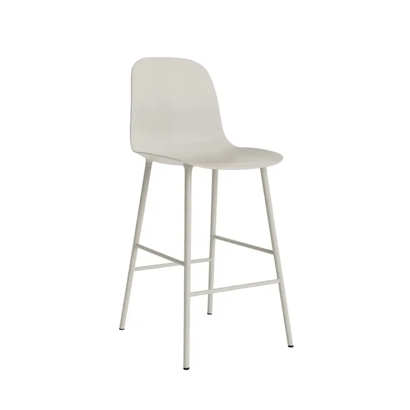 Tabouret haut FORM BAR CHAIR Gris chaudNORMANN COPENHAGEN Soldes