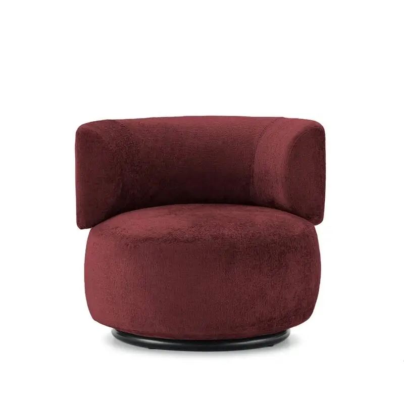 Easy chair K-WAIT Chenille Chenille burgundyKARTELL Top Vente