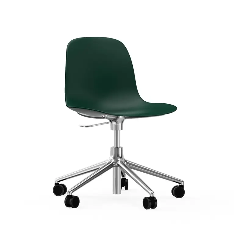 Achetez Aujourd'hui Dining Chair FORM CHAIR base with castors GreenNORMANN COPENHAGEN