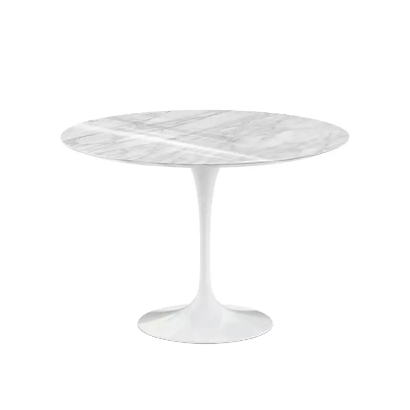 Offre Limitée Table SAARINEN Ø 107 Marbre Statuarietto brillantKNOLL