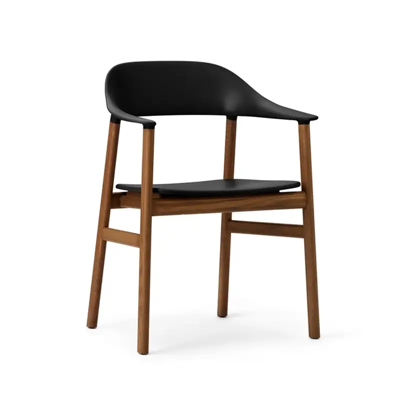 Seulement Aujourd'hui Chaise HERIT ARMCHAIR NoirNORMANN COPENHAGEN
