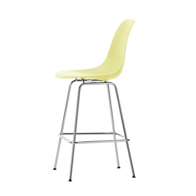 Top Vente Bar Stool EAMES PLASTIC STOOL Medium Lemon REVITRA