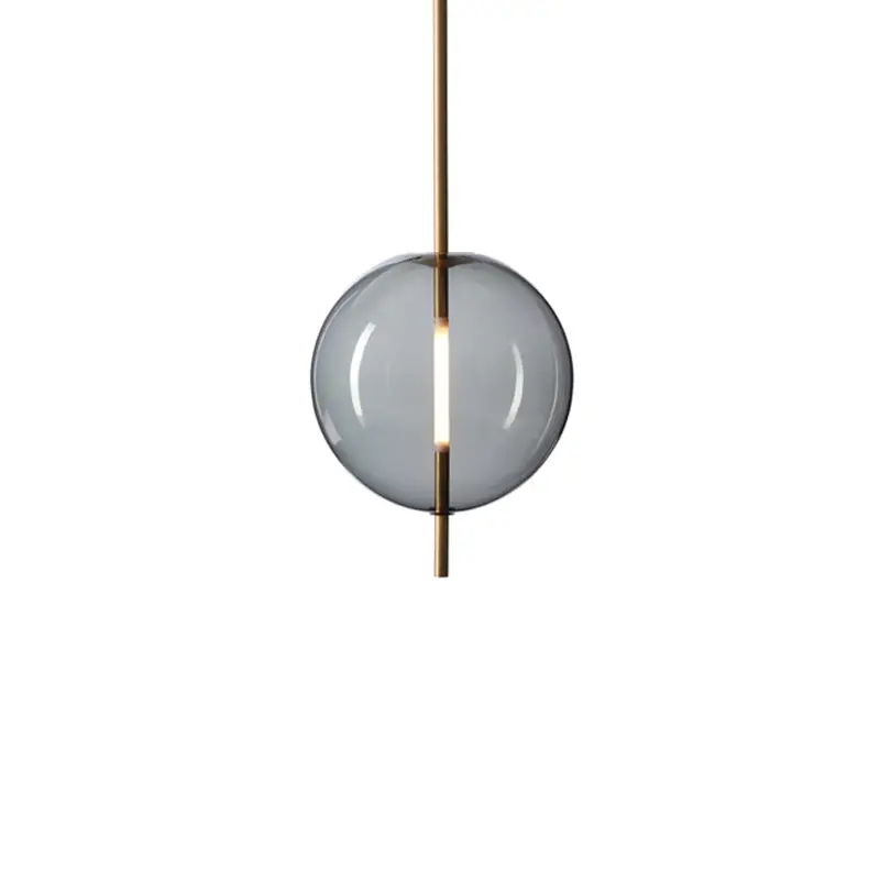 Suspension KANDINSKY 30 Gris/ laiton PHOLC Pas Cher